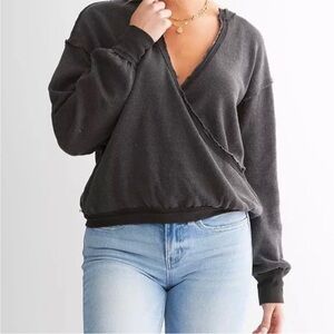 We The Free Anyway gray top Size XS EUC